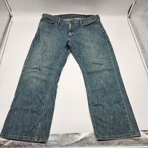 Levi Strauss 559 Relaxed Fit Dark Wash Denim Jeans Mens W38 L30